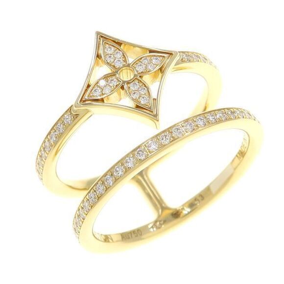 Louis Vuitton Idylle Blossom Diamon Diamond Ring #53 (size 12.5 Approx) - Picture 6 of 8